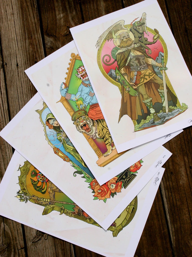 Skate Altar print series