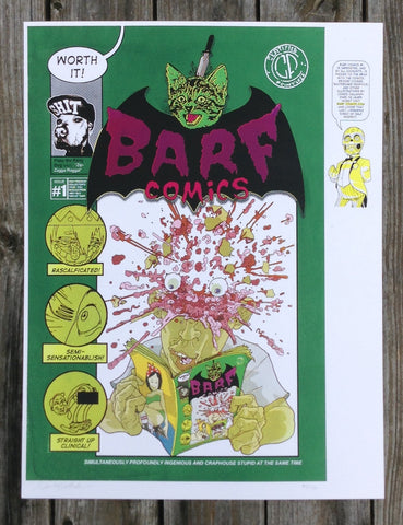 Barf Comics print